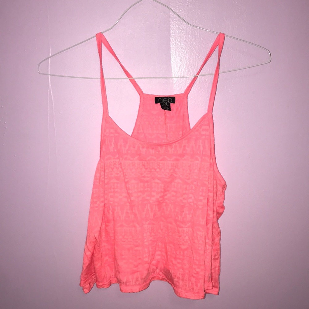 Pink tank top